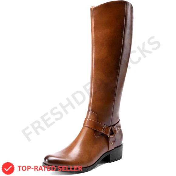 Brand New DREAM PAIRS Boots 6.5 Brown Riding